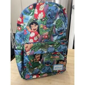 Disney Lilo and Stitch Full Size WondaPOP Nylon Laptop Backpack New No Tags